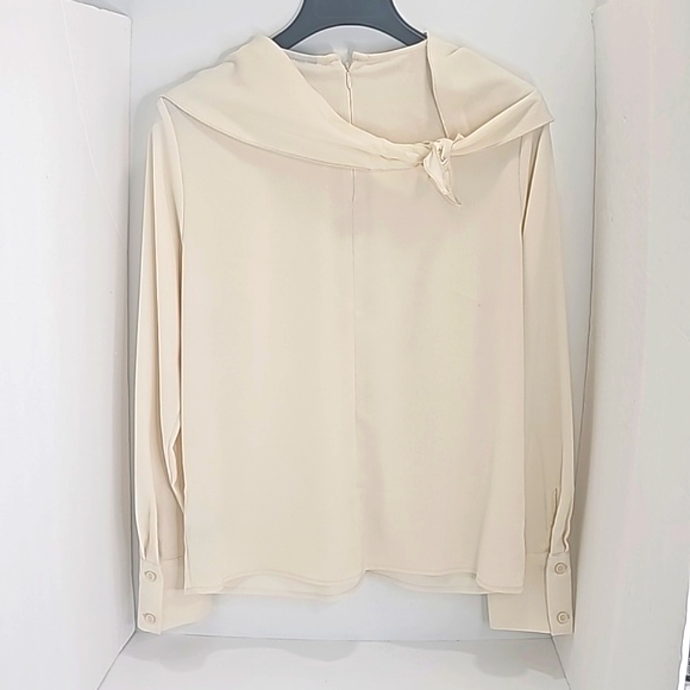 Who What Wear Women Blouse, Size Small, Color Cream